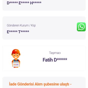 hepsiJET Kargom Şubede 10 Gündür Bekletiliyor