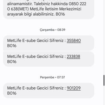 Metlife Otomatik BES Katılım İptali Hk.