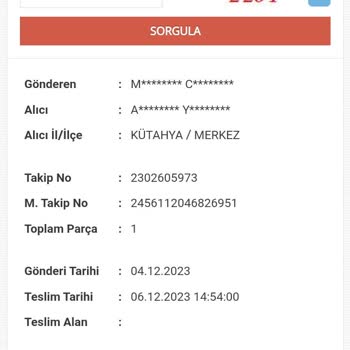 Madame Coco Sipariş 1 Aydır Teslim Edilmedi