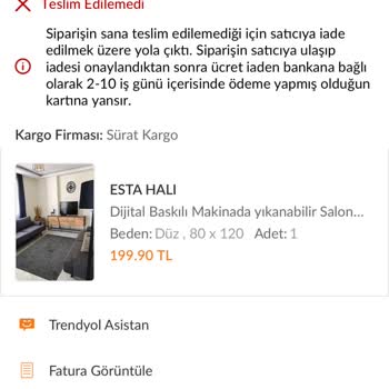 Sürat Kargo Ürünü Teslim Etmeden Gönderdi