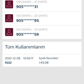 Türk Telekom Mesaj Ücreti Talebi