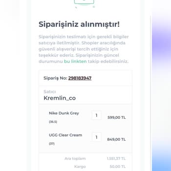 Kremlin Outlet Yanlış Numara Hatası