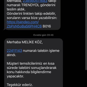 Sendeo Da Kaybolan Kargom