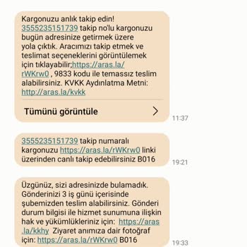 Aras Kargo Yalan Ve Yanlış Bilgileri