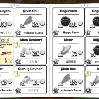 Hay Day Stantta Hep Aynı Şeylerin Satılması