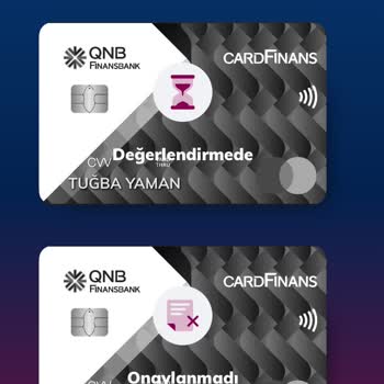 QNB Finansbank Mastercard Başvurusu Yaptım