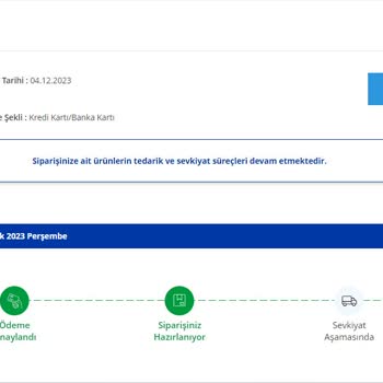 Avansas Ürün Teslim Edemedi