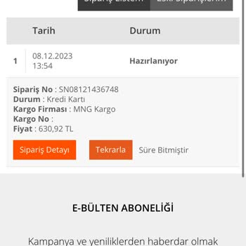 İsem Kitap Sipariş Verdiğim Kitaplar 2 Gündür Hazırlanıyor Diyor Elime Ulaşmadı.