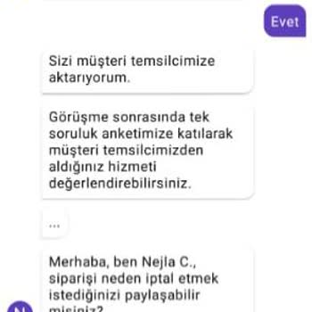 Getir Sipariş İptal Bilmecesi