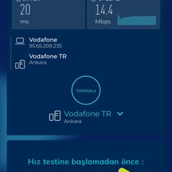Vodafone Net Ev İnterneti Yavaşlama Problemi