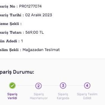 Gratis 10 Gündür Siparişte Hareket Yok Ve İptal Etmiyorlar