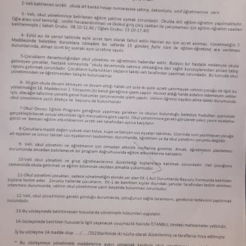 Milli Eğitim Bakanlığı (MEB) Anasınıfı Mecburi Aidat Uygulaması