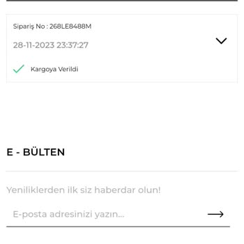 Obje İç Giyim Yanlış Ürün Kargo Sorunu