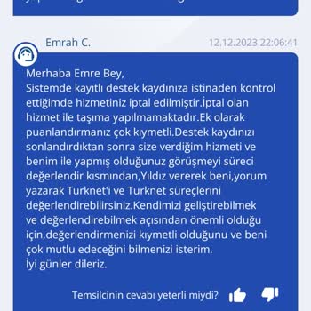 TurkNet Hat Değişimi Yapmak İstedim Aboneliğimin İptal Oldu
