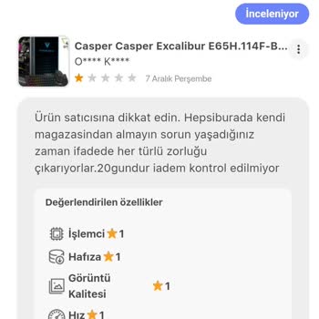 Hepsiburada İademe Cevap Vermiyor. Paramı Da Ürünü De İade Etmiyor.
