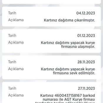 AGT Kurye (aynigunteslim.com) Ziraat Kart Teslimatı Hüsranı!