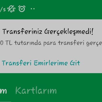 Garanti BBVA Para Transferi Gerçekleşmiyor