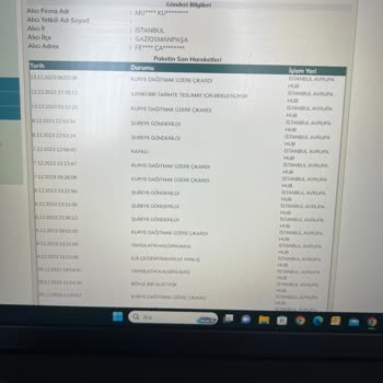 Yirmi Gündür Gelmeyen Kargo UPS
