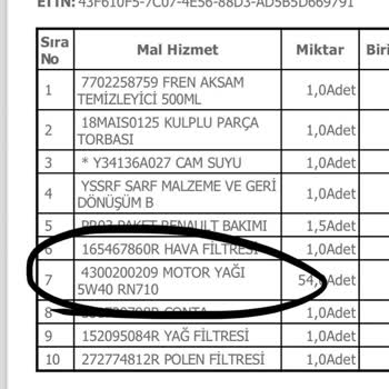 Renault 1.3 Tce Partiküllü Yanlış Yağ