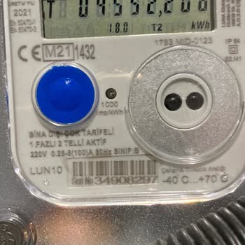 CK Boğaziçi Elektrik Elektrik İdaresi Sayacı Değiştirmiş