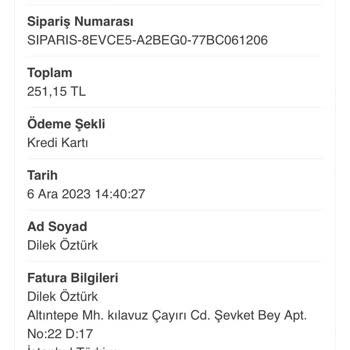 Atölye Lavanta Firmaya Ulaşılamıyor Ve Kargo Çıkışı Yapılmıyor