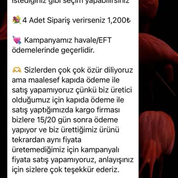 Lucca Moda Evi Ödemesini Yaptığım Ürünlerin Tarafıma Ulaşmaması