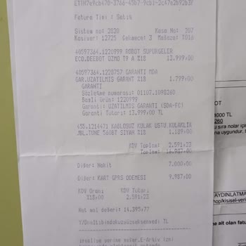 KVK Servis Arızalı Ürünün Hatasını Kabul Etmiyor!