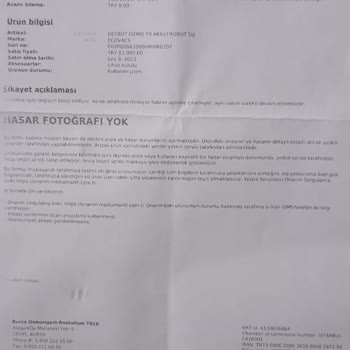 KVK Servis Arızalı Ürünün Hatasını Kabul Etmiyor!