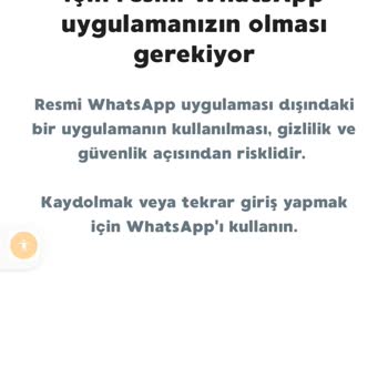 WhatsApp A Giriş Sağlanmıyor
