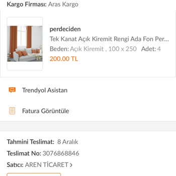 Aras Kargo Kargo Teslimi Yapılmıyor