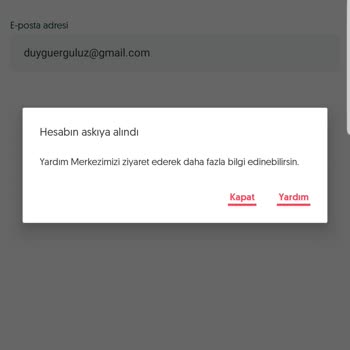 Letgo Hesap Askıya Alındı