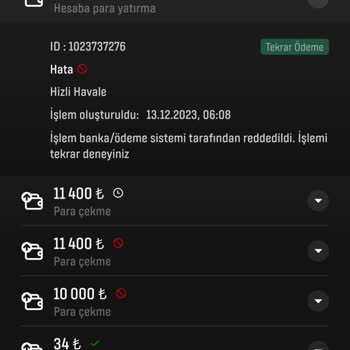 Başarıbet Hesabımdan 500 TL Çekmeye Çalışmış