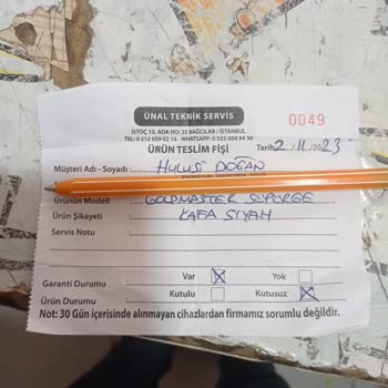 Goldmaster Firması Ve Servis Kötü Olması