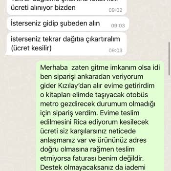 İnformal Yayınları Kargo Sorunu/Kargo Bedava Olmasına Rağmen Para İstiyor
