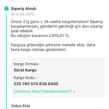 Sürat Kargo Kargomu Teslim Etmiyor