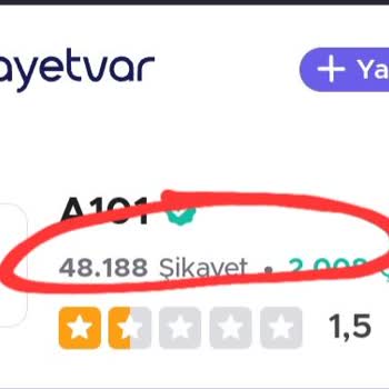 A101 Ürün İade Ve Değişime Yanaşmıyor