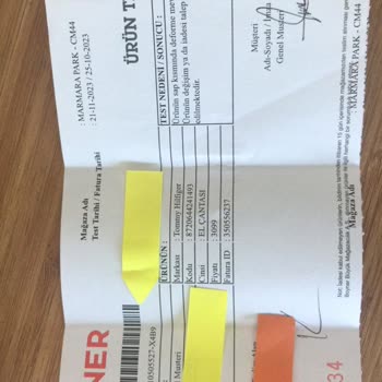 Boyner Den Alınan Tommy Hilfiger Çanta Kusurunu Kabul Etmiyor