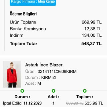 PaulMark P*** M*** Sipariş Alıp Ürünü Göndermiyor.