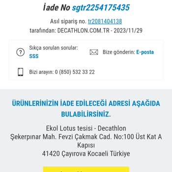 Decathlon Değişim Konusu Hakkında