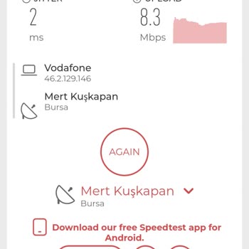 Vodafone İnternet Hızı Ve Kopma Sorunu!