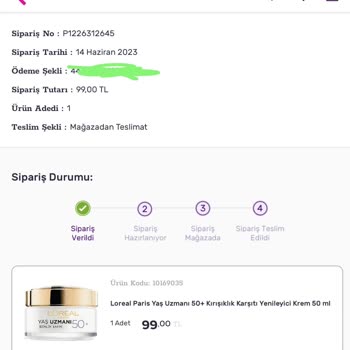 Gratis Ürünümü Ne Gönderiyor Ne İptal Ediyor