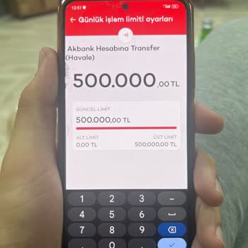 Akbank Havale Limitimi Yükseltmiyor