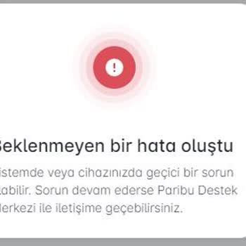 Paribu Dogecoin Çekmeme İzin Vermiyor ("Beklenmeyen Bir Hata Oluştu")