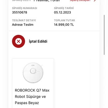 Media Markt Fiyat Artırıp Siparişi İptal Etmesi