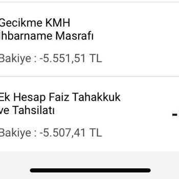 VakıfBank KMH İhbarname Ücreti