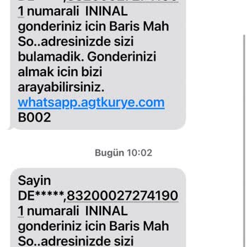 İninal Kart Kargo Teslimatı Yapılmaması