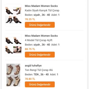 Trendyol Satıcısının Usulsüz Satışı