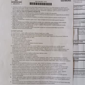 Siemens Ev Aletleri Aniden Çatlayan Ocak Ve Çözümsüz Servis!