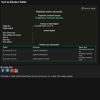 Stradivarius Bilgilerimi Kargoya Girmediği İçin Kargom Kayıp
