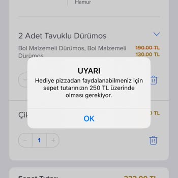 Domino's Pizza Ye-Kazan Kampanya Hatası